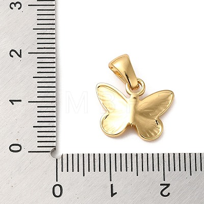 304 Stainless Steel Butterfly Charms STAS-L272-007G-1