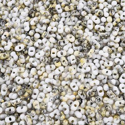 Baking Paint Glass Seed Beads SEED-C003-01P-1