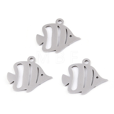 Non-Tarnish 201 Stainless Steel Pendants STAS-T052-49P-1