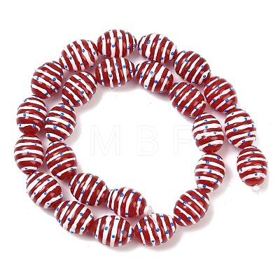Glass Imitation Jade Beads GLAA-L051-02F-1