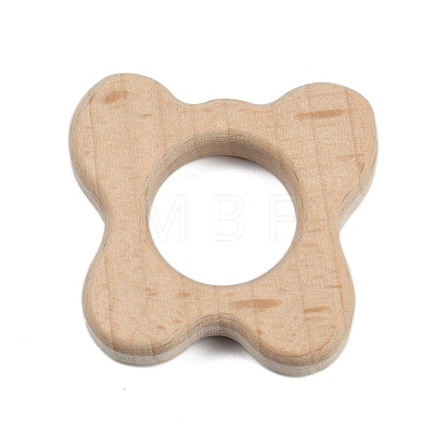 Natural Beech Wooden Baby Teething Toys WOOD-U003-04-1