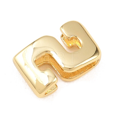 Number 2 Brass Beads KK-B167-B167-26G-02-1