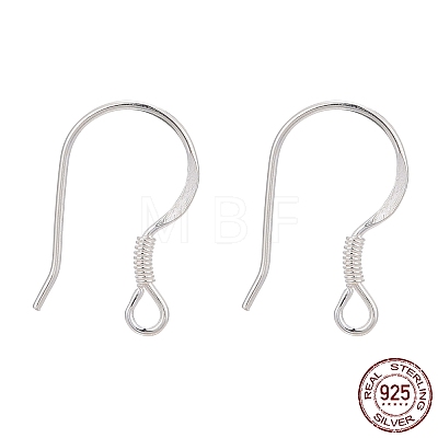 925 Sterling Silver Earring Hooks STER-G011-14-1