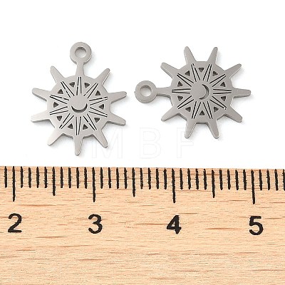 304 Stainless Steel Charms STAS-J042-01P-1