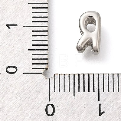 304 Stainless Steel Slide Charms STAS-B075-37P-R-1