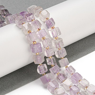 Natural Amethyst Beads Strands G-G053-B13-01B-1