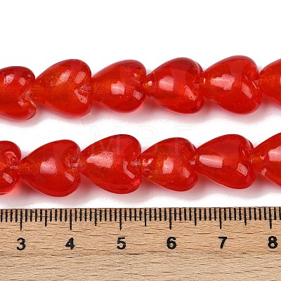 Handmade Lampwork Glass Beads Strands LAMP-Q005-06D-01-1