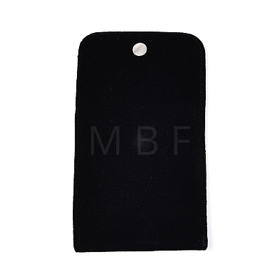 Double-Sided Velvet Jewelry Rectangle Bags for Earrings Rings Bracelets Necklaces TP-N004-01E-1