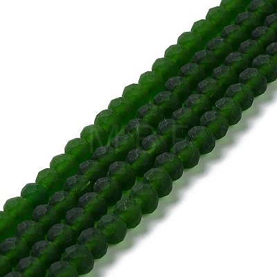 Transparent Glass Beads Strands X-EGLA-A034-T10mm-MD24-1