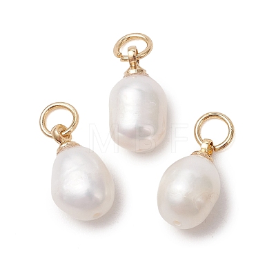 Natural Cultured Freshwater Pearl Pendants X-PALLOY-JF05225-01-1
