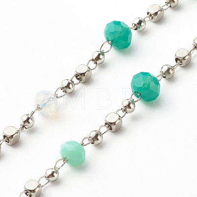 Chain Necklace NJEW-JN03547-01-1
