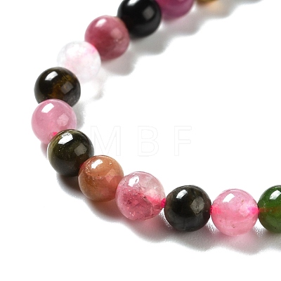 Natural Colorful Tourmaline Beads Strands G-D467-B02-1