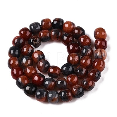 Dyed Natural White Jade Beads Strands G-T138-D23-1