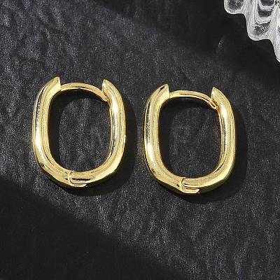 Brass Hoop Earrings for Women KK-CBA760A-09G-1