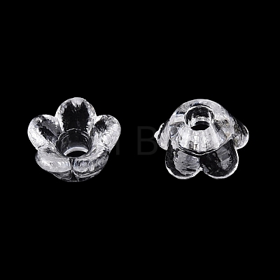 Transparent Acrylic Beads OACR-ZX007-04A-01-1