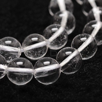 Natural Quartz Crystal Bead Strands X-G-D840-61-10mm-1