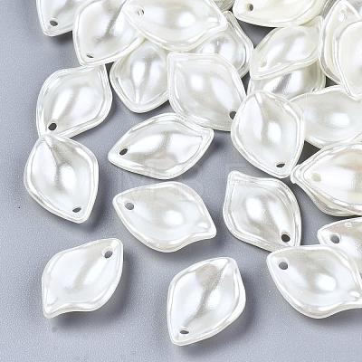 ABS Plastic Imitation Pearl Pendants OACR-S020-11-1