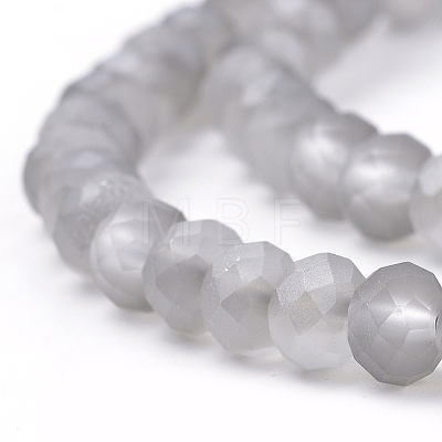 Electroplate Glass Beads Strands X-EGLA-S141-4mm-01D-1