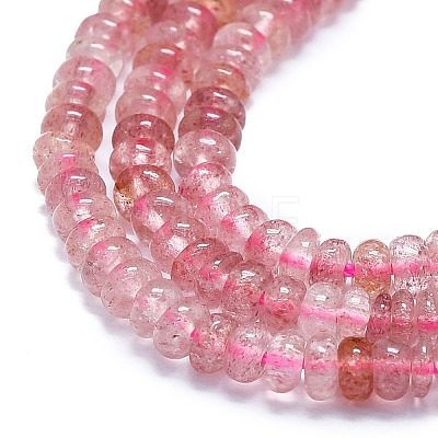 Natural Strawberry Quartz Beads Strands G-K245-B13-A01-1