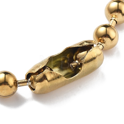 304 Stainless Steel Ball Chain Necklaces CHS-F009-01H-45cm-G-02-1