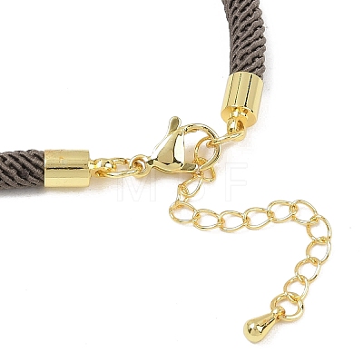 4.5MM Round Nylon Cotton Milan Cord Bracelet Making BJEW-I245-01G-1
