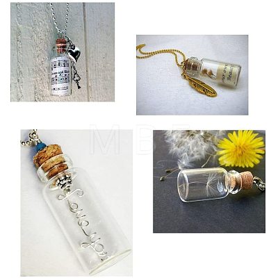 Glass Jar Glass Bottles AJEW-PH0015-05-1