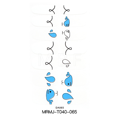 Full Cover Nail Art Stickers MRMJ-T040-065-1
