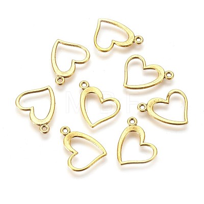 Unique Valentines Day Gift Ideas for Girlfriend Tibetan Style Alloy Pendants TIBEP-22390-AG-FF-1