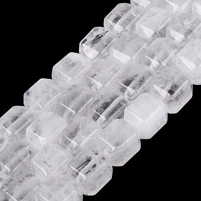 Natural Quartz Crystal Beads Strands G-Q608-10P-1