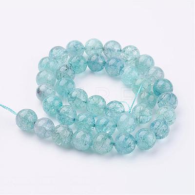 Natural Crackle Quartz Beads Strands G-K084-4mm-09A-1