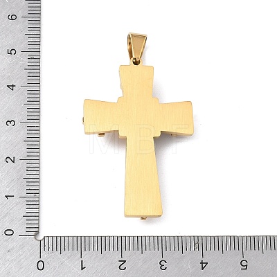 304 Stainless Steel Pendants STAS-C170-07G-1