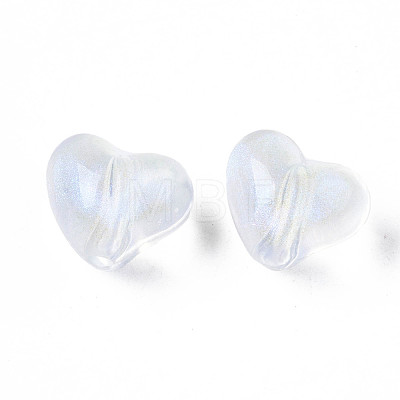 Transparent Acrylic Beads OACR-S028-147-1