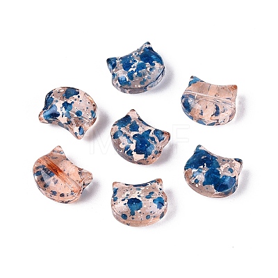 Picasso Transparent Glass Beads SEED-N012-07K-1