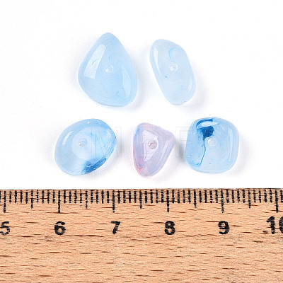 Transparent Acrylic Beads TACR-T028-39H-1