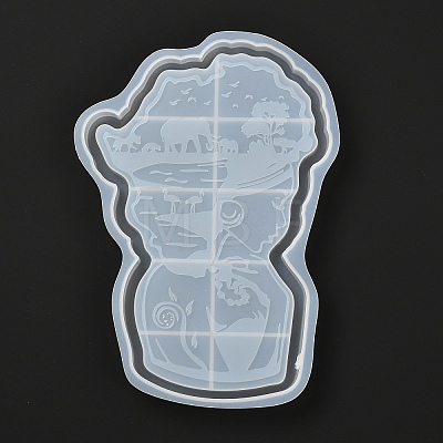 Human Silicone Cup Mat Molds DIY-A010-04-1