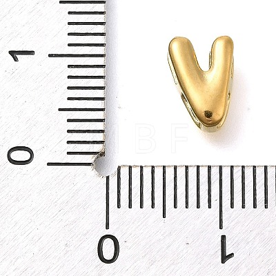 Ion Plating(IP) 304 Stainless Steel Slide Charms STAS-B075-37G-V-1