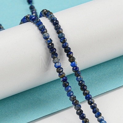 Natural Lapis Lazuli Beads Strands G-F460-06-1