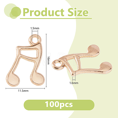100Pcs Alloy Pendants FIND-DC0007-68A-1