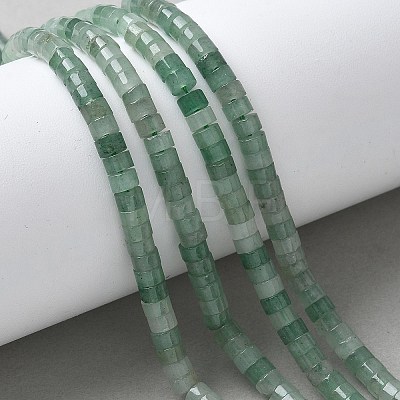 Natural Green Aventurine Beads Strands G-F631-A11-01-1