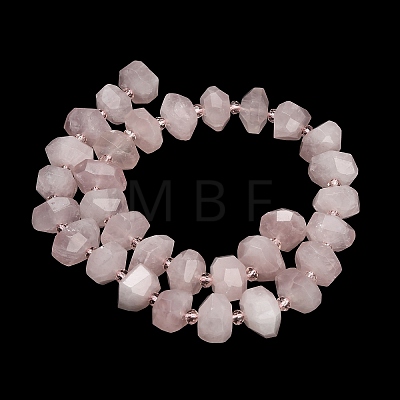 Natural Rose Quartz Beads Strands GG-CBAC18C-A02-02-1