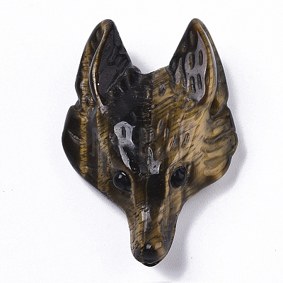 Natural Tiger Eye Pendants X-G-S336-69-06-1