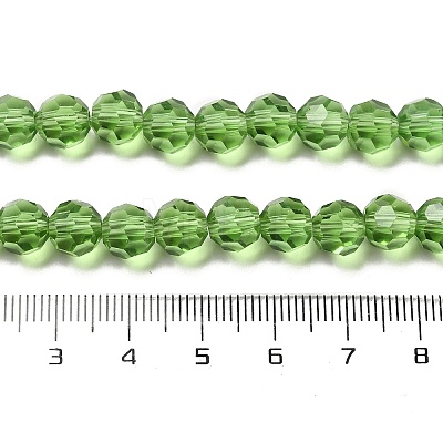 Transparent Glass Beads EGLA-A035-T8mm-D11-1