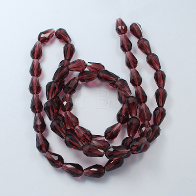 Glass Beads Strands GLAA-R024-15x10mm-1-1