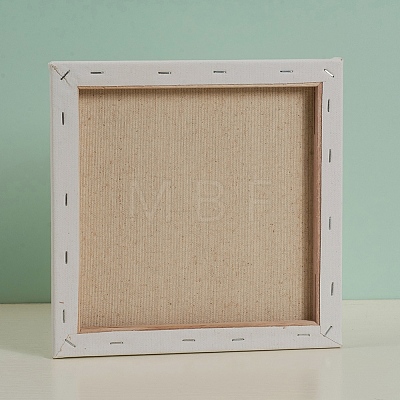 Blank Linen Wood Primed Framed X-DIY-G019-06B-1