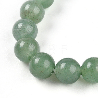 Natural Green Aventurine Beads Stretch Bracelets BJEW-T022-04L-1