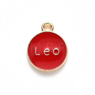 Alloy Enamel Pendants LS-X-ENAM-S124-01A-07G-1