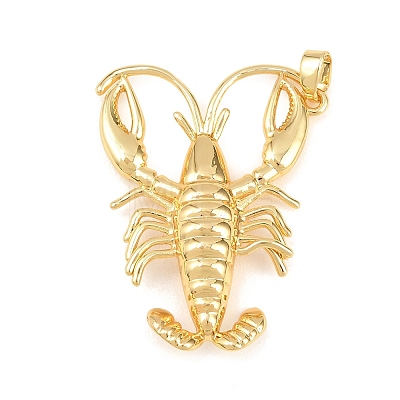 Brass Pendants KK-Z145-07G-02-1