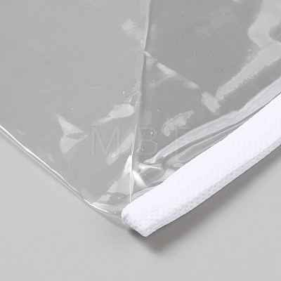 Transparent PVC Dinning Chair Cover AJEW-WH0314-401-1