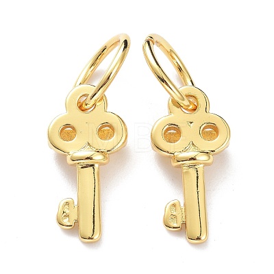 Brass Pendants KK-L188-37G-1