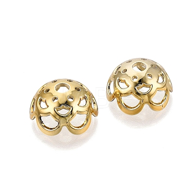 UV Plated ABS Bead Caps OACR-D316-04B-11-1